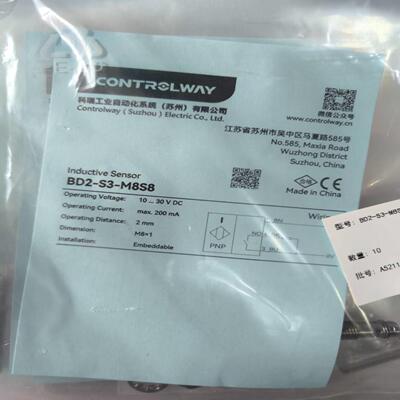 BD2-S3-M8S8科瑞传感器全新原装正品现货