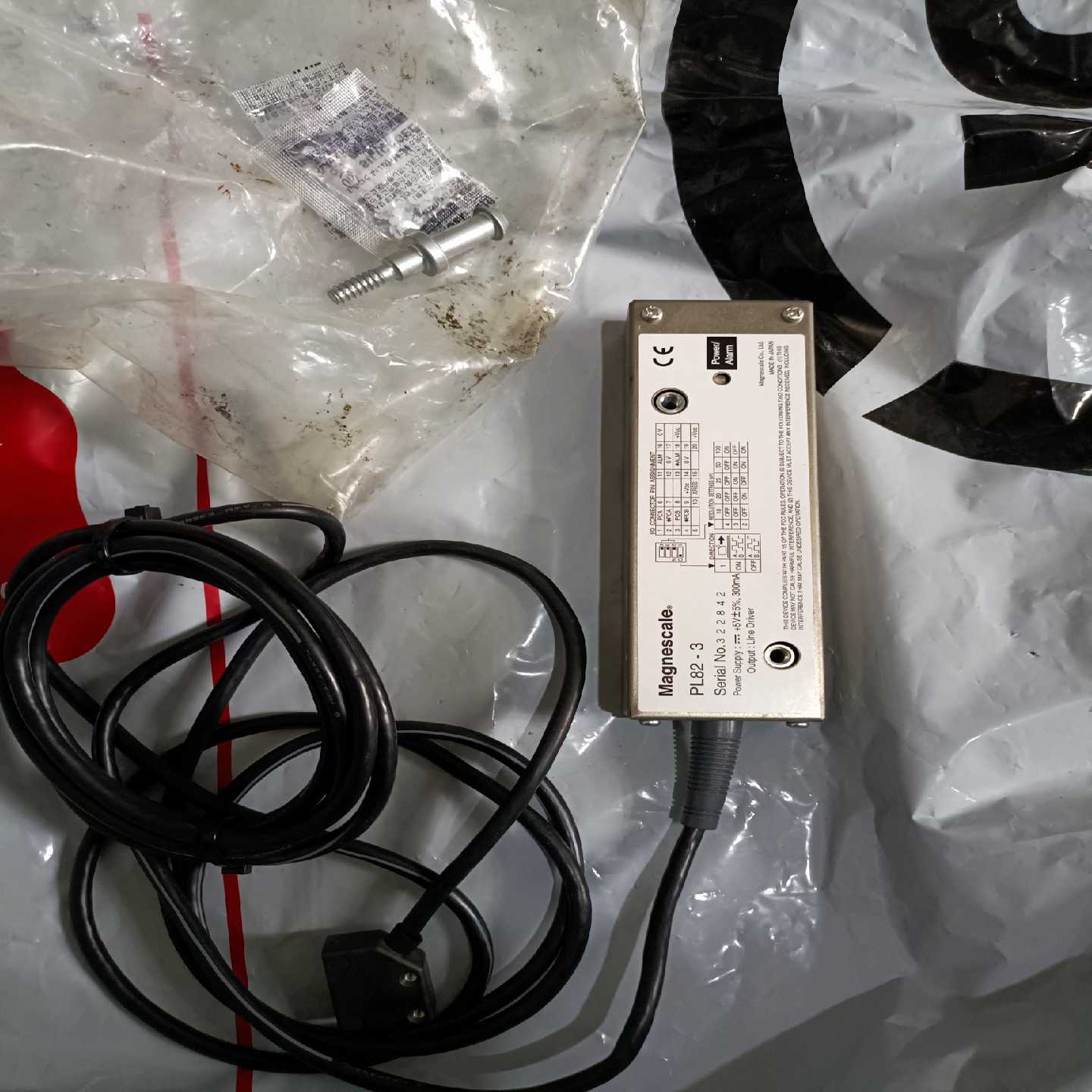 索尼magnescale PL82-3磁栅尺，链接实物图片拍~议价