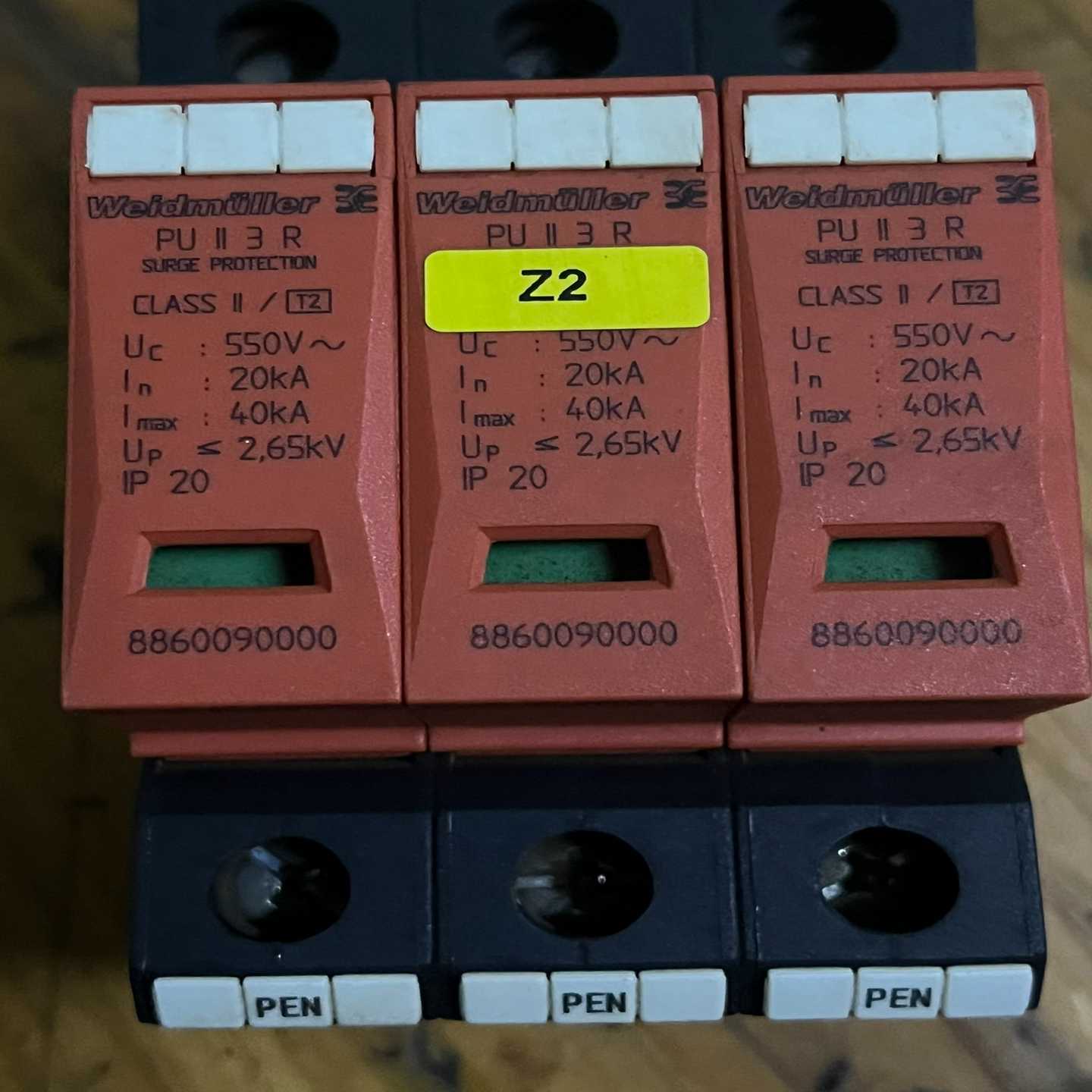 （洋洋设备）魏德米勒PUII3R防雷器8860090000