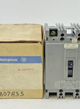 WESTINGHOUSE  HFB2025 LCKT  THERMAL MAG CIRCUIT BREAKER  2 P