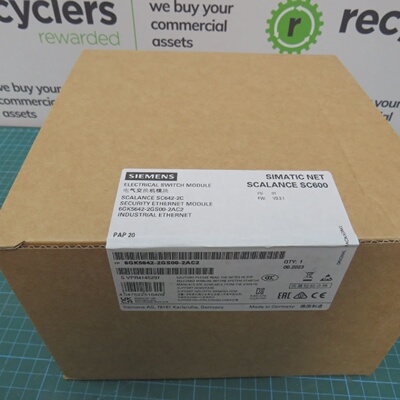 Siemens 6GK56422GS002AC2 SC6422C Industrial Security Etherne