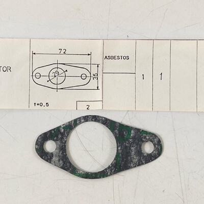 Junta De Lubricador PN 83 Para Compresor Tanabe H73H74 Pieza