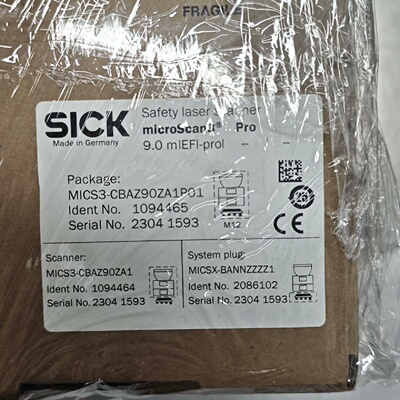 议价西克激光传感器MICS3-cbaz90za1P01,全新原装