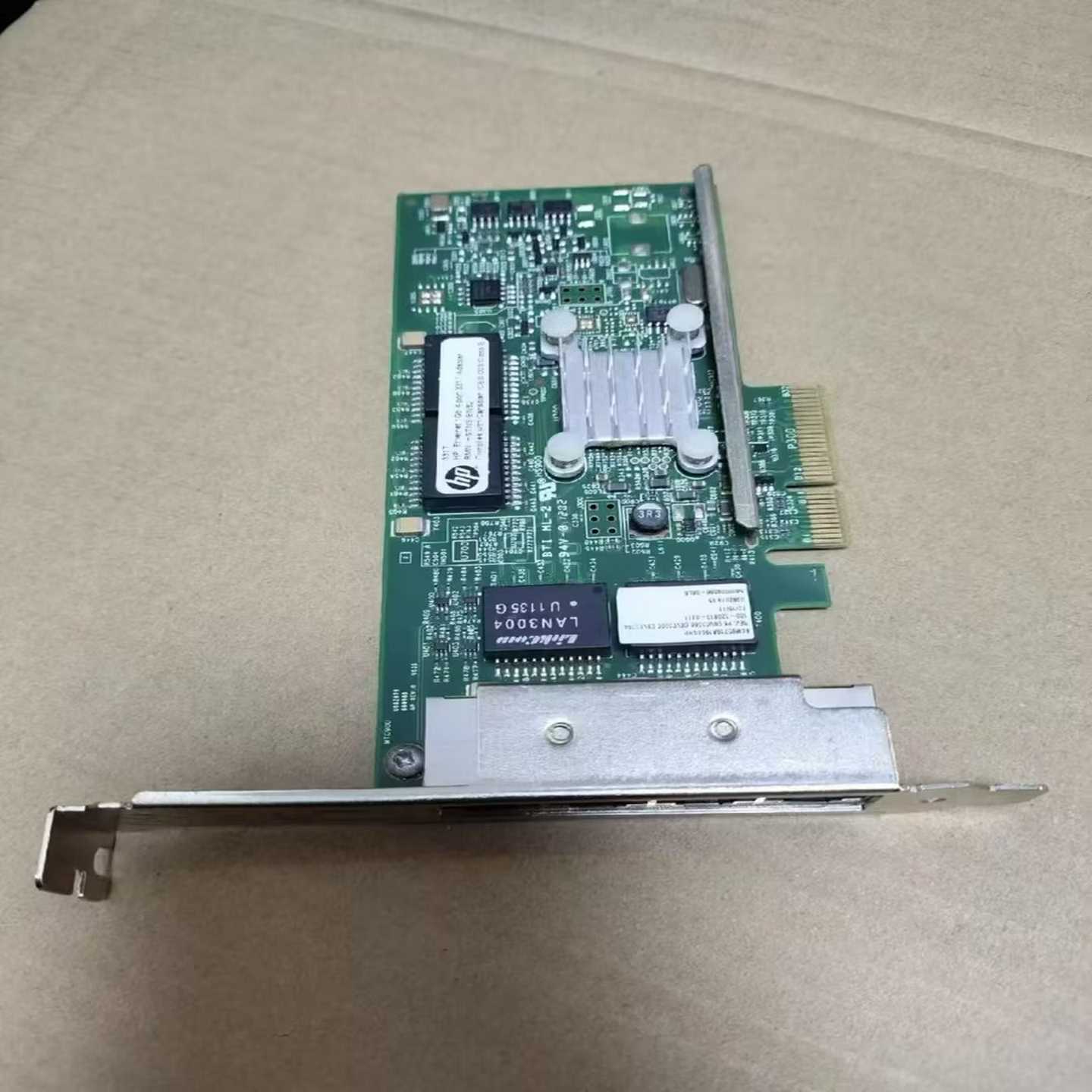 出惠普HP331T四口千兆网卡，型号647594-B21，--议价商品