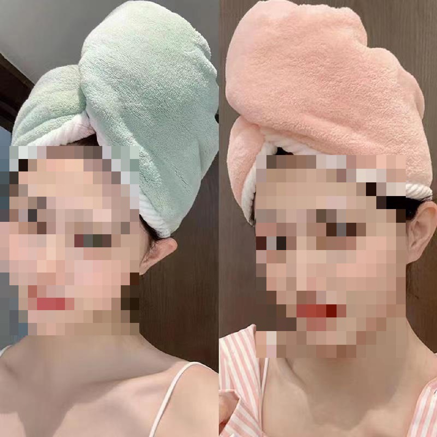 双层加厚干发干女帽速速干吸水头发头巾新款洗头毛巾浴帽