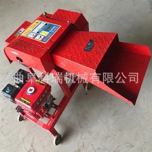 220V家用电铡草机养殖牛羊秸秆打草机轻便型干湿两用产量高科瑞