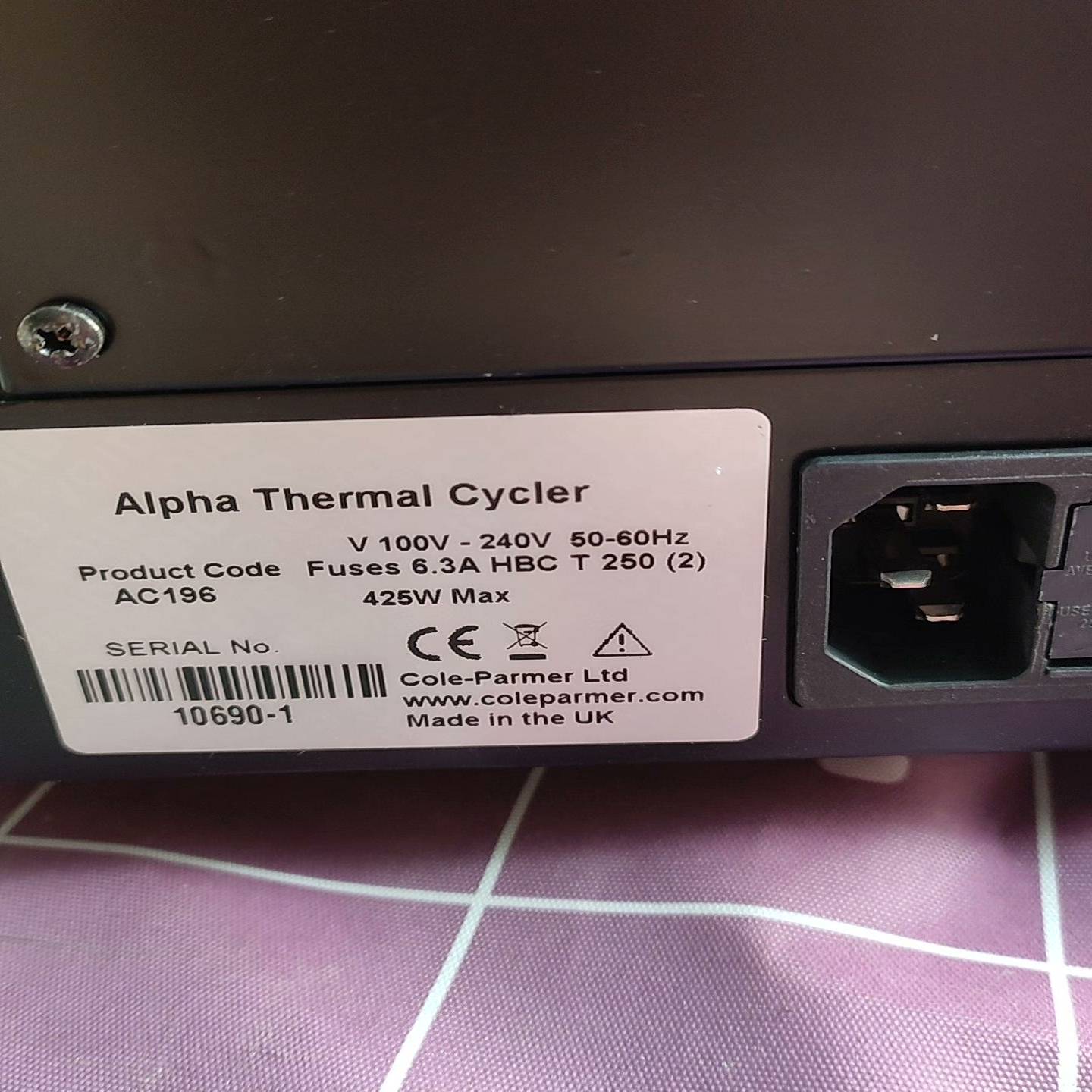 全新进口pcr仪品牌Cole-parmer/科尔帕默温度循环--议价商品