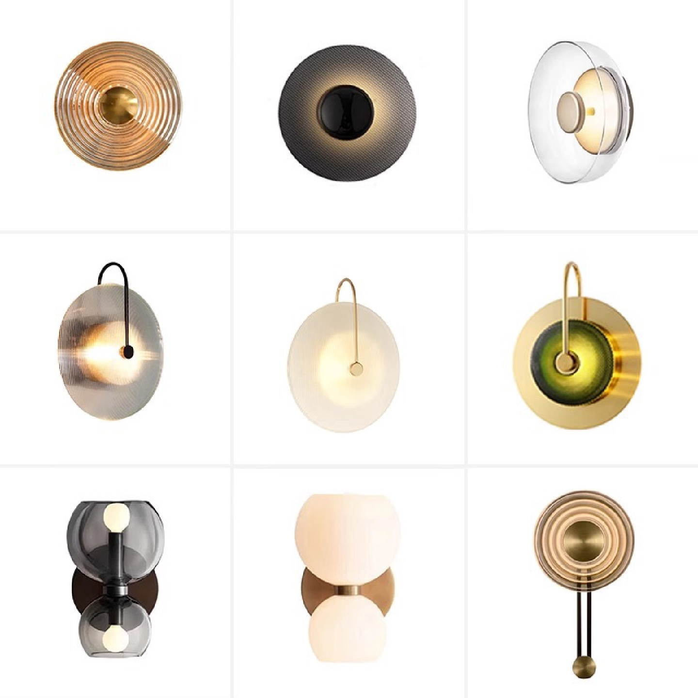 后现代壁灯简约客厅过道卧室床头灯北欧设计师软装样板间装饰壁灯