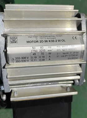 Karlklein鼓风机MOTOR2D56K302议价