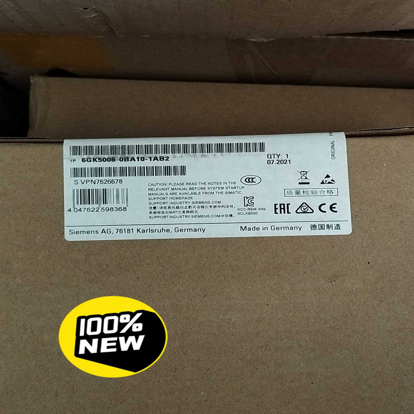 【议价】6GK5008-0BA10-1AB2未开封多个适用