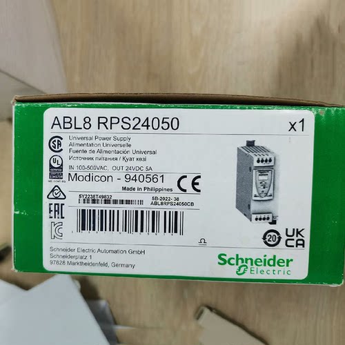 议价ABL8RPS24030施耐德通用型开关电源24V 3A全新原装正品现货包