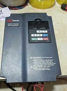 众晨H6400S变频器，3.7kw成色很好，现场（零零电子）