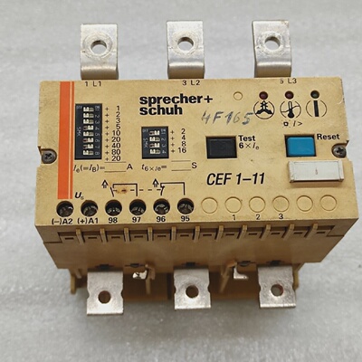 SPRECHER SCHUH CEF111 ELEKTRONISCHES MOTORSCHUTZRELAIS 180A