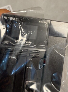 基恩士kv7500带结束盖未使用就是没有包装新的拍前询价