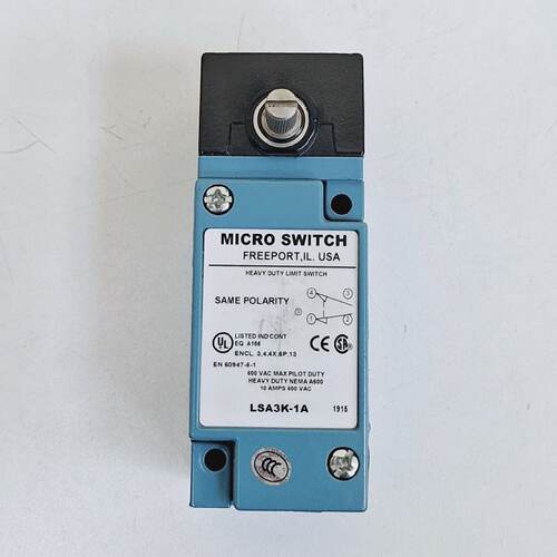 Honeywell Micro Switch LSA3K1A Heavy Duty Limit Switch 600 V