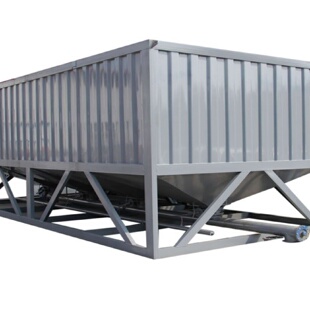 免基础卧式水泥仓50吨80吨100吨立式水泥罐搅拌站矿粉煤灰储料仓