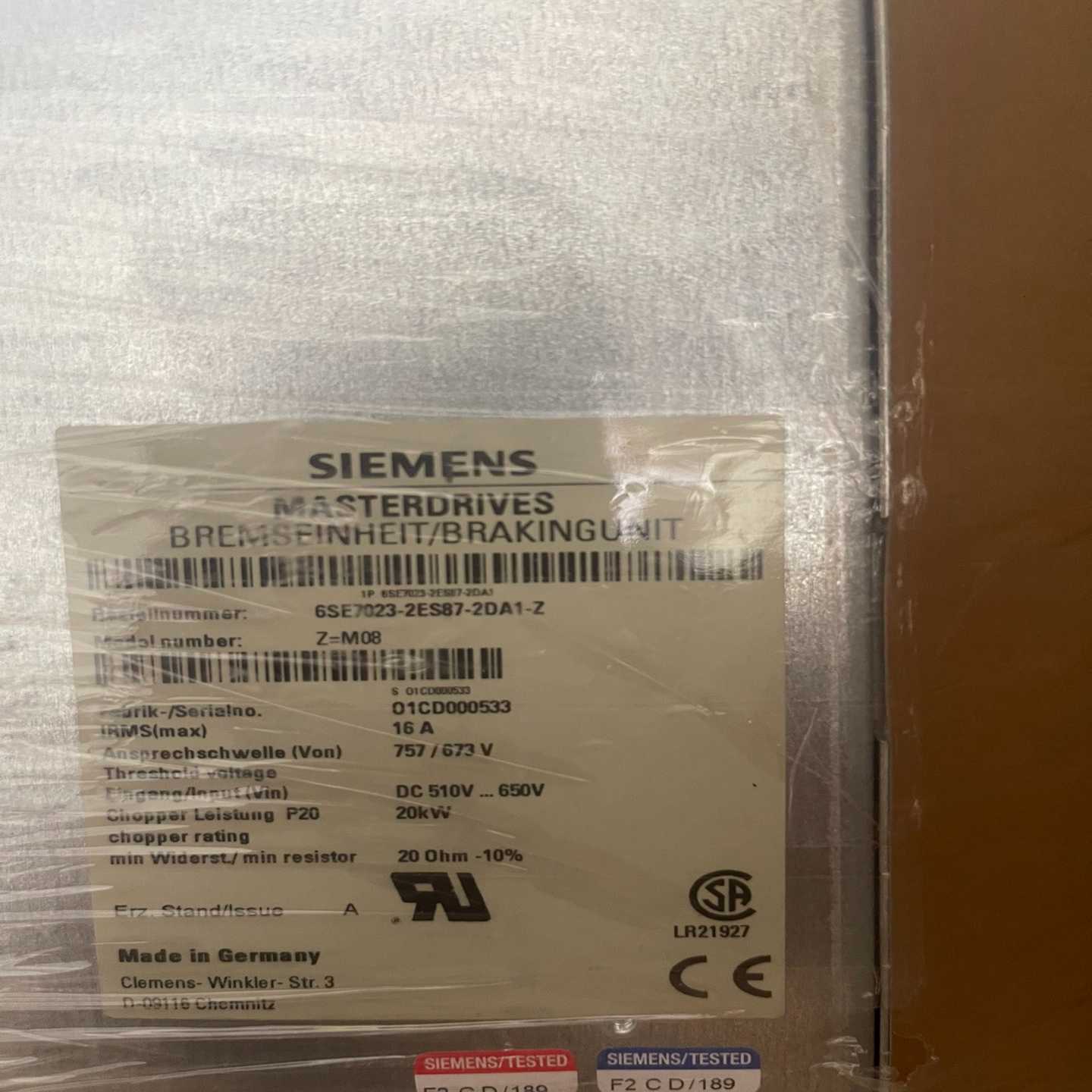 【议价】6SE7023-2ES87-2DA11500适用