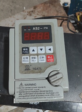 寻I拆机爱德利变频器AS2107115122IPM220V0.