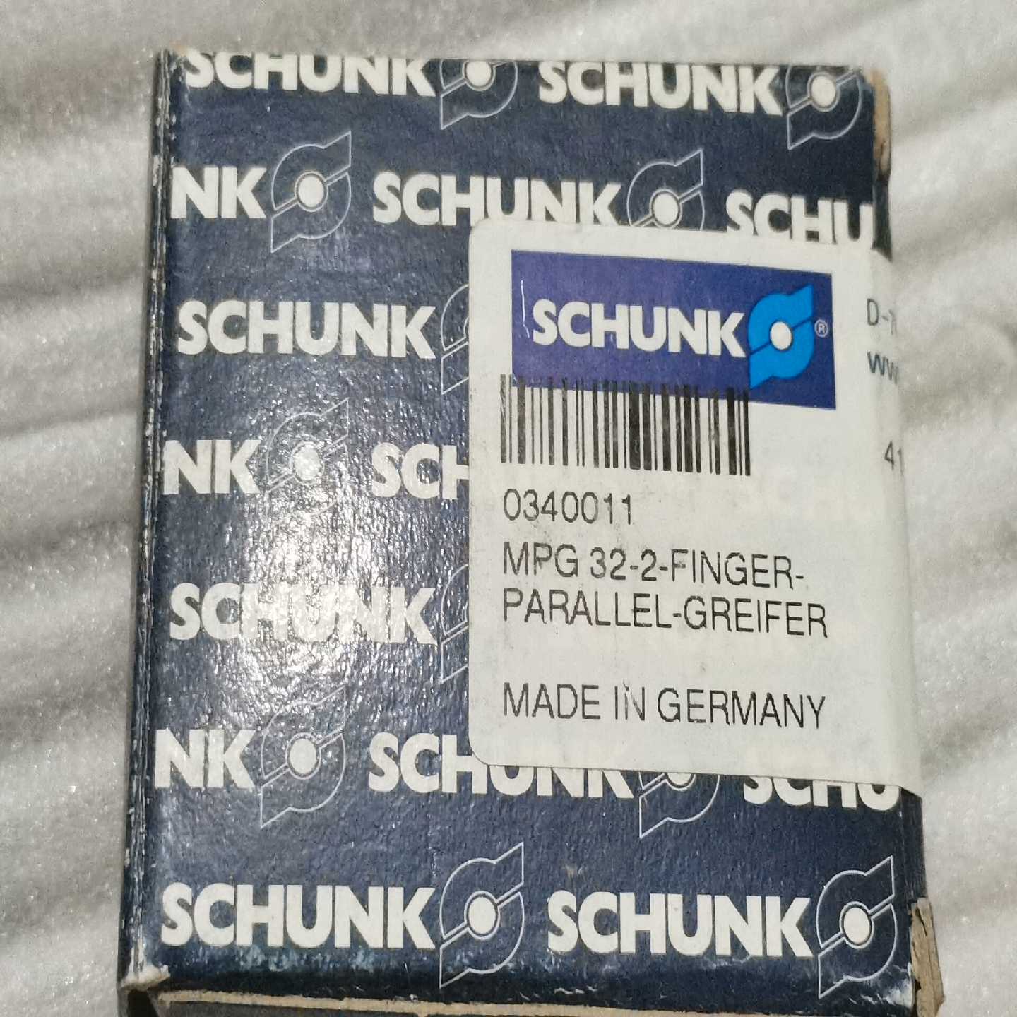 询价原盒德国雄克夹爪，SCHUNK340011MPG32
