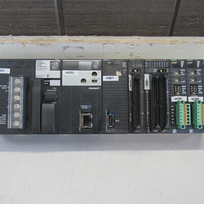 OMRON SYSMAC SYSTEM CJ2HCPU65EIP CPU ID232 OD262 NCF71 ETC X