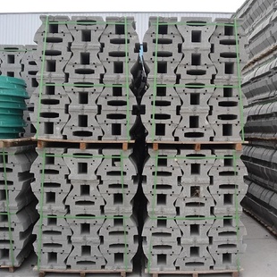 空心六角砖混凝土河道连锁块护坡砖水泥实心挡土块植草砖连锁块