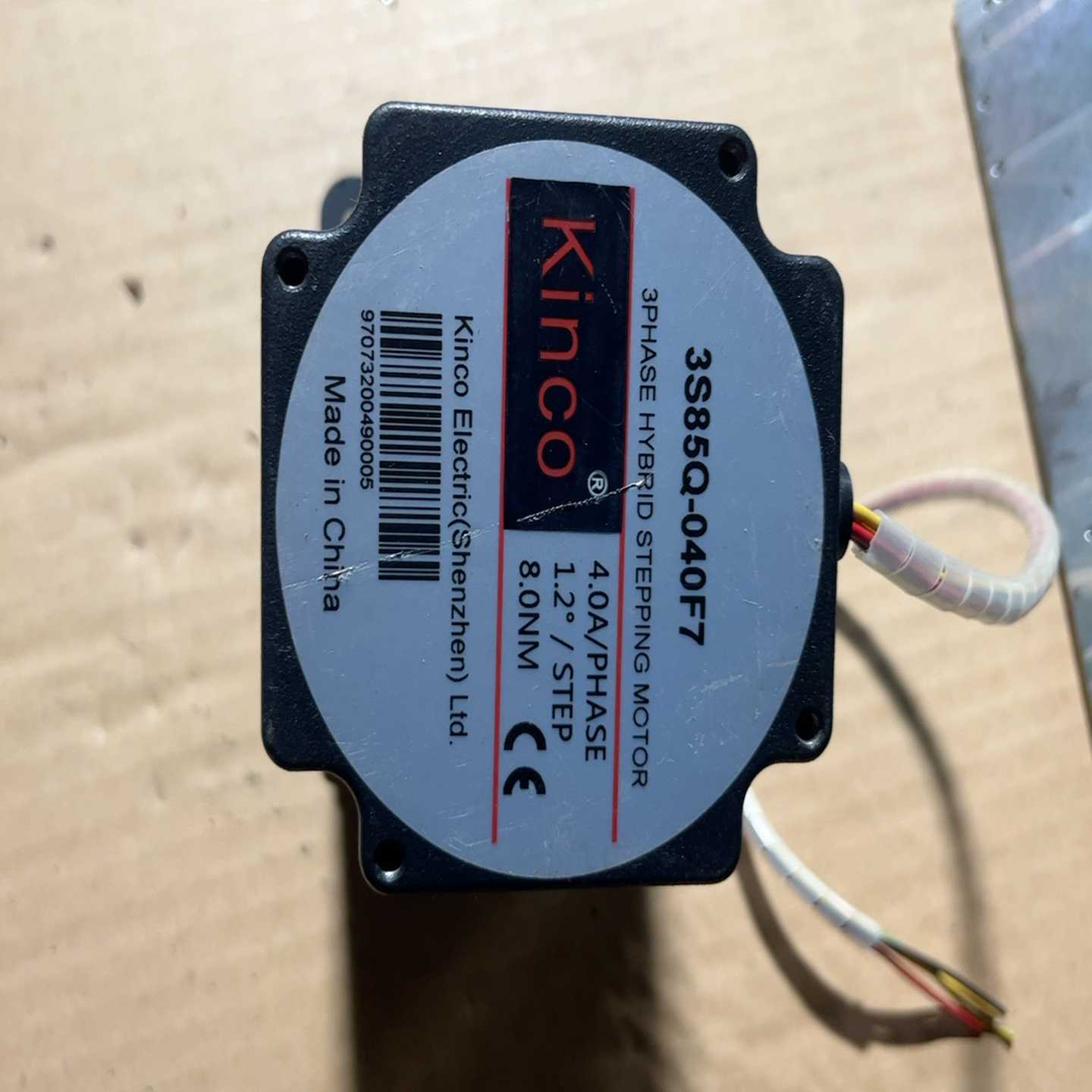 步科3S85Q-040F7三相步进电机，拆机成色好。功能正常--议价商品