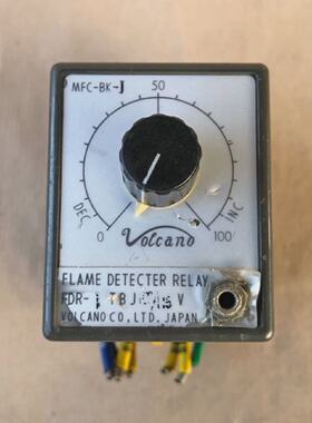 VOLCANO FDR1TBJ FLAME DETECTOR RELAY MFCBKJ FDR1TBJ 100115V