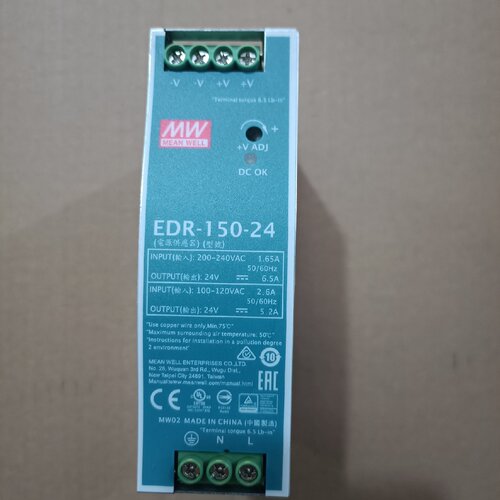 寻“”明纬导轨电源正品型号EDR15024成色95新装机