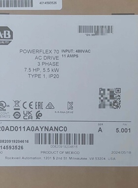 寻20AD011A0AYNANC0罗克韦尔AB变频器