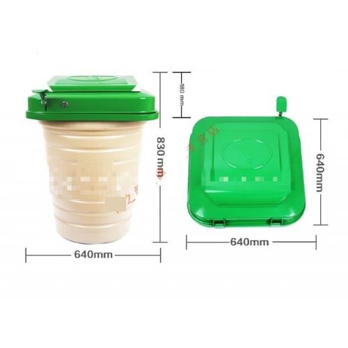 地埋式垃圾桶大型环保地埋型不锈钢脚踏式垃圾箱户外大型垃圾回收