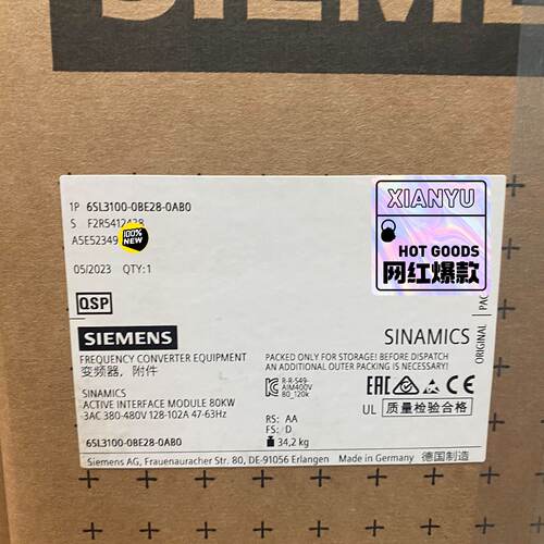 6SL3100-0BE28-0AB0 西门子SINAMICS-议价
