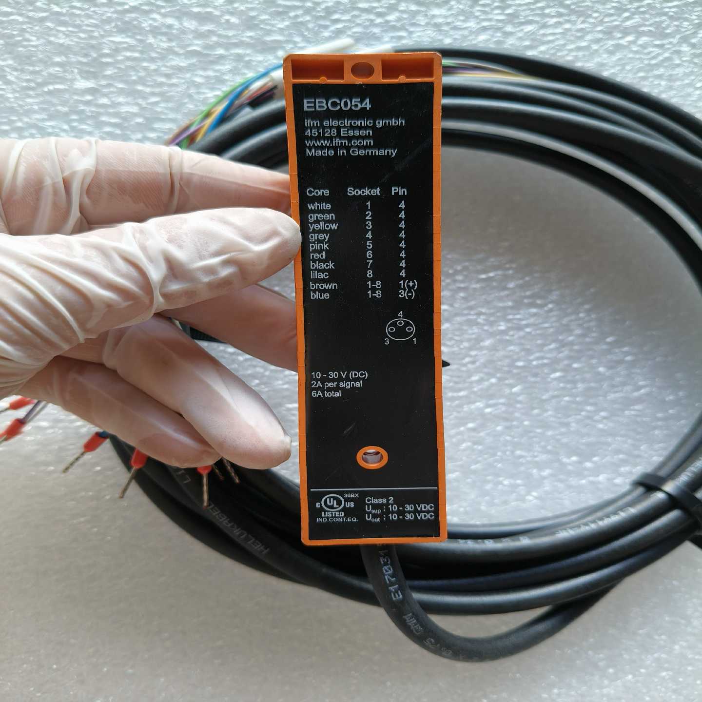 IFM易福门EBC054，，没有包装，线长5米询价