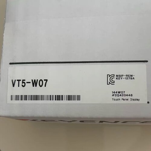 【询价】基恩士VT5-W07触摸屏，实图一台，里外编码一