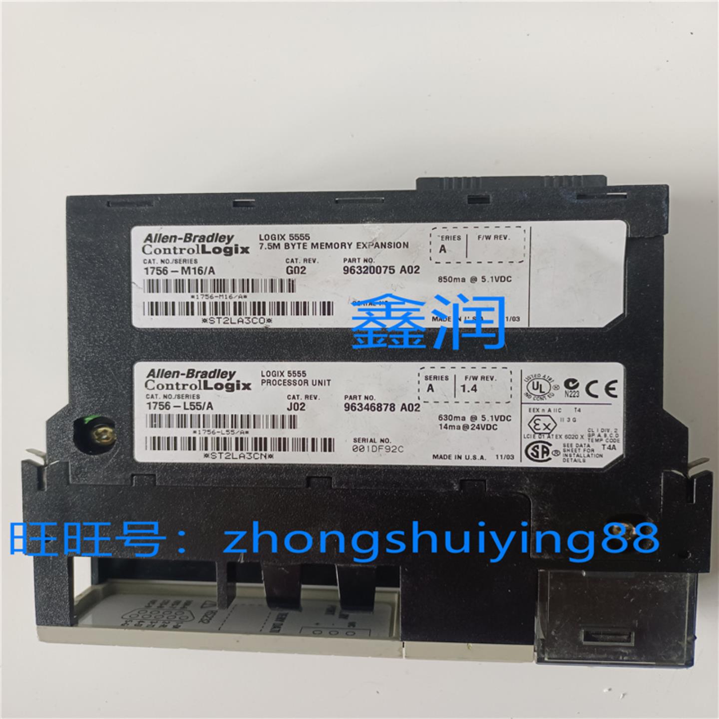 AB 罗克韦尔 1756-M16A 1756-L55A 现货出售请询价