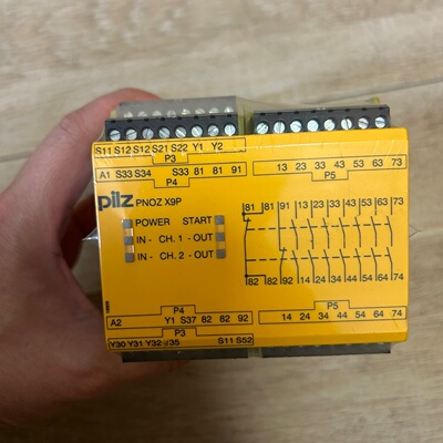 皮尔兹安全继电器X9P777609库存剩余多个便宜议拍前询价