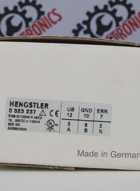 HENGSTLER 0 523 237 RI58O10000EK.42K ENCODEUR  Garantie 6 mo