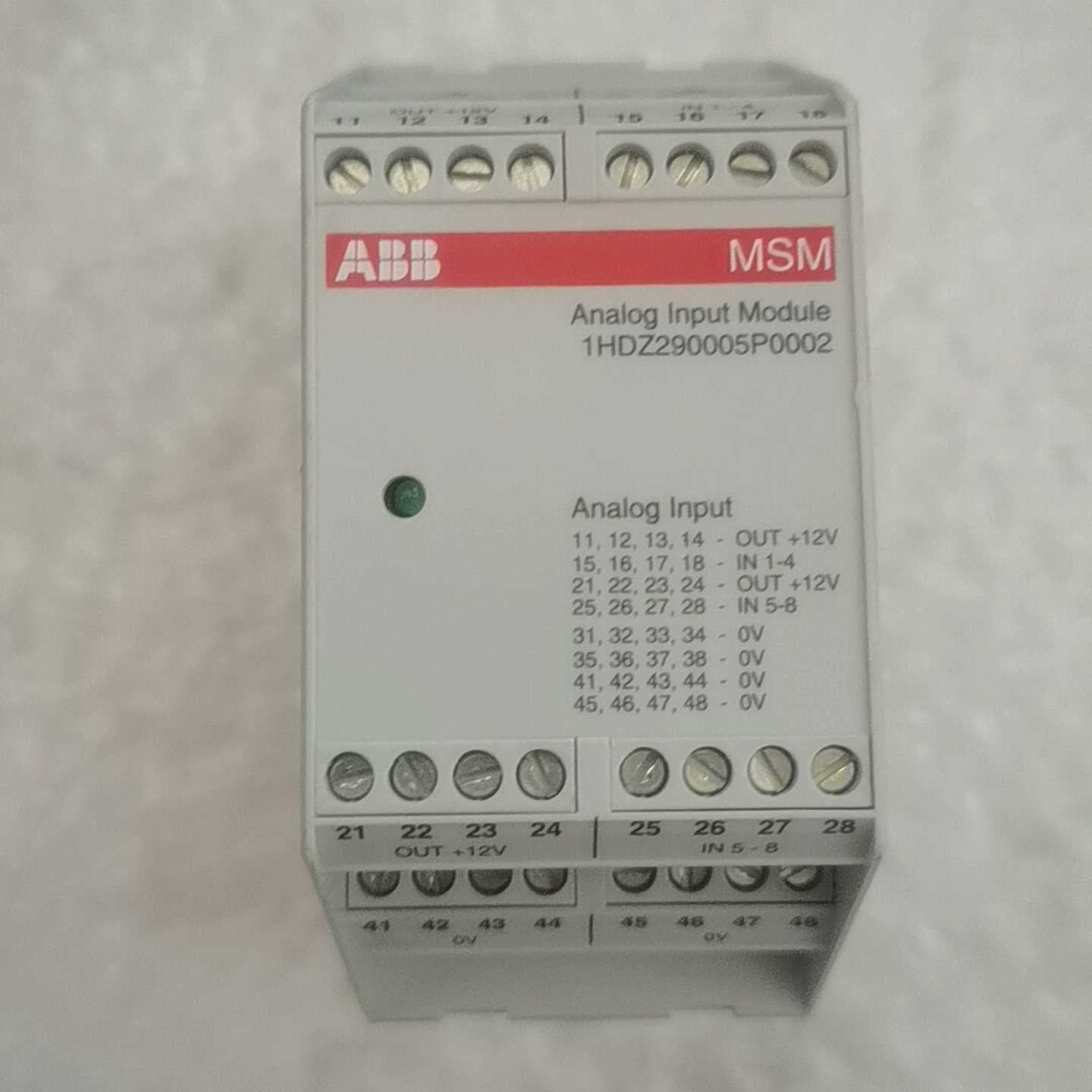MSM模拟输入模块1HDZ290005P0002，实