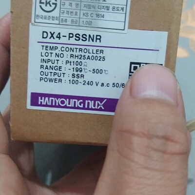 议价韩荣温控器DX4-PSSNR原装正品，全新未使用，现货