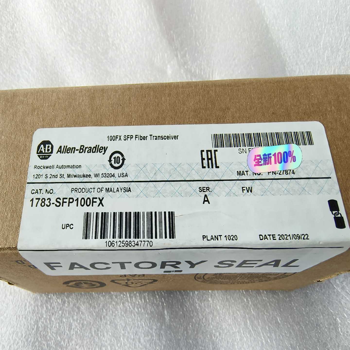 【议价】1783-SFP100FX