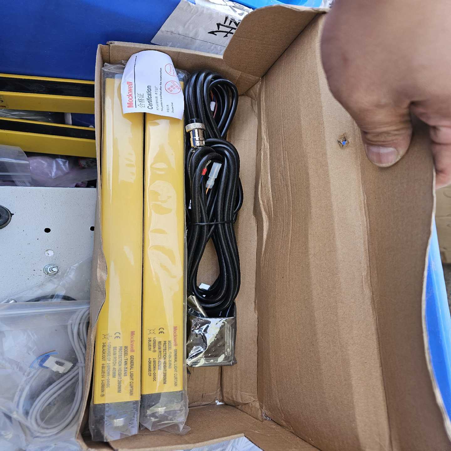 MOCKWELL莫克韦尔T4N-X4N8安全光栅整套，适用