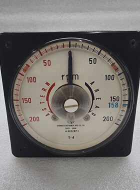 KURAMOTOR INSTRUMENT 963287  1 UMIN METER