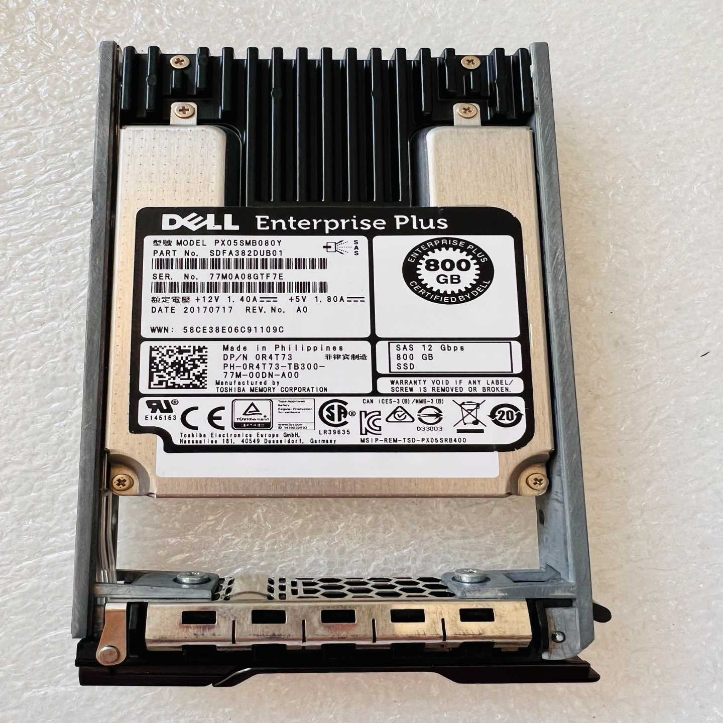 DELL0r4t73PX05SMB080Y800G询价