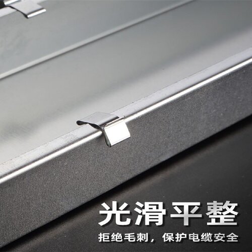 铝合金桥架1000大跨距电缆桥架热浸锌槽式桥架300*150输电设备