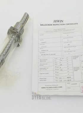 HIWINZ轴NNBR20-10K3-FSC-175-260-0.0082010260LBSC-I-1