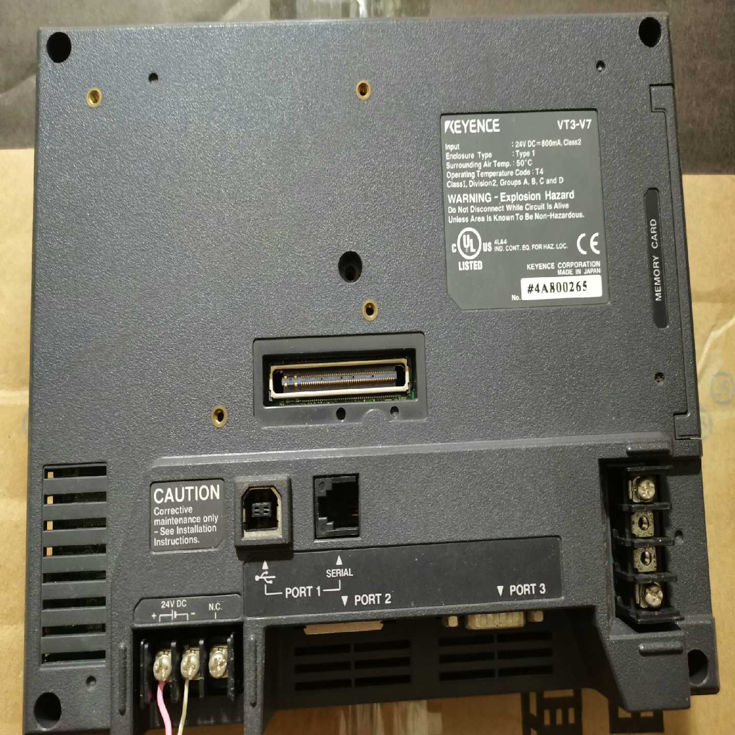 原装拆机VT3-V7触摸屏，成色很好，实物图片--议价商品