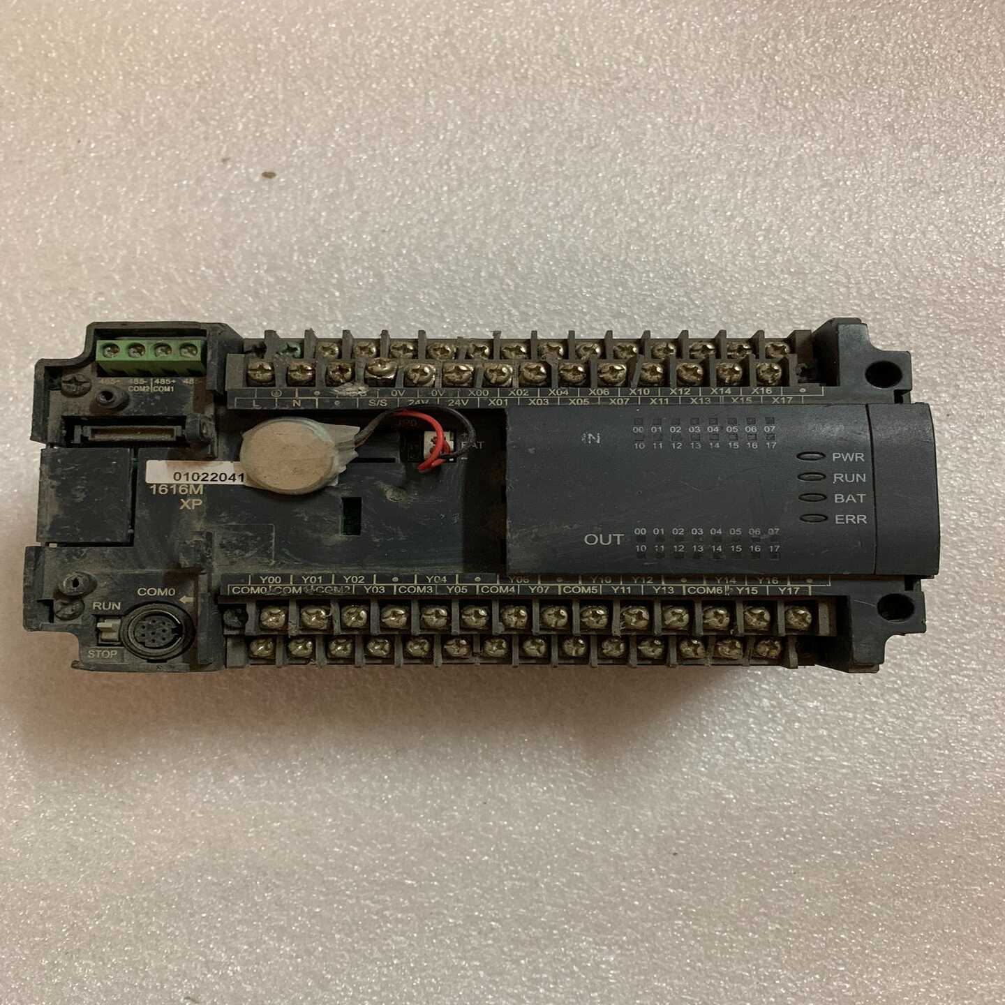 议价拆机汇川PLC控制器H2u-1616MT-XPM实物现货/维修