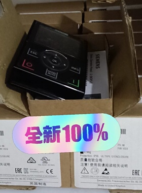 议价New  G120 Inverter Chinese Operator Panel Model 6Sl32550