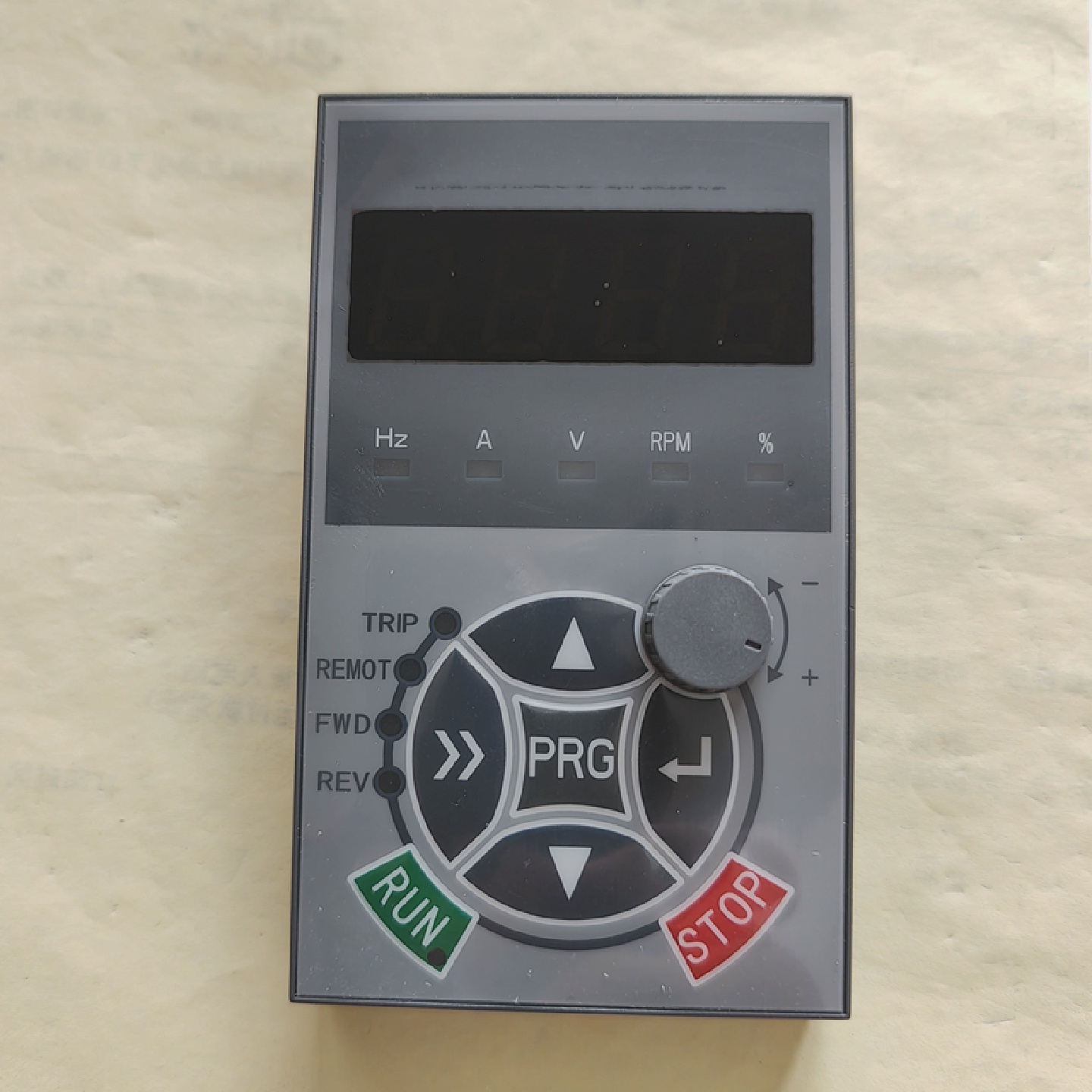 深圳全风变频器面板A100变频器操作面板显示屏调速器控制键盘