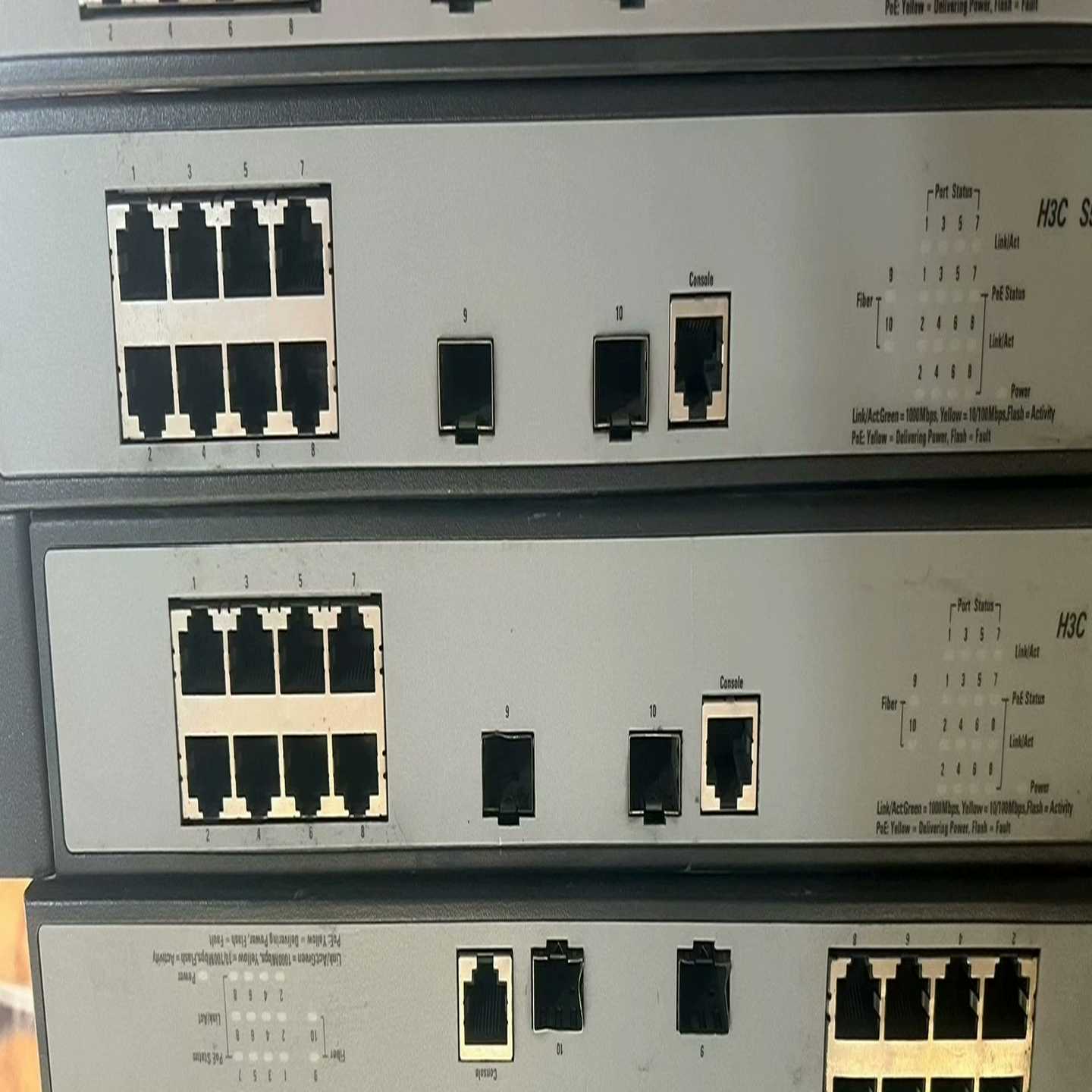 8口POE交换机华三H3CS5110-10P-PWR-议价