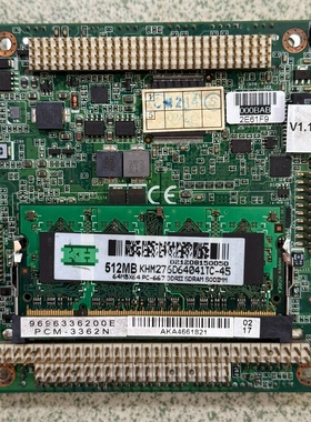 研华嵌入式工控卡PCM3362NPC104卡英特-议价